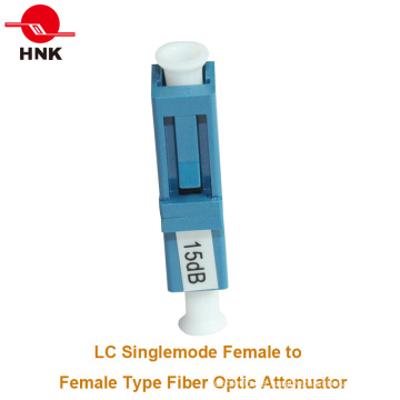 LC / PC Singlemode hembra a hembra Fijar Fibra Óptica Attenuator